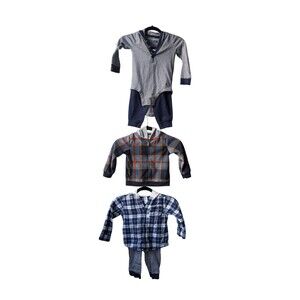 Mixed Lot 6pcs Sweater Three Long Sleeves Three Bottoms 24 Months